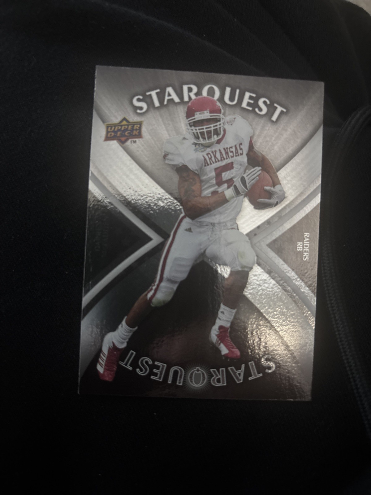Darren McFadden Upper Deck Starquest #SQ8 Silver-First Edition