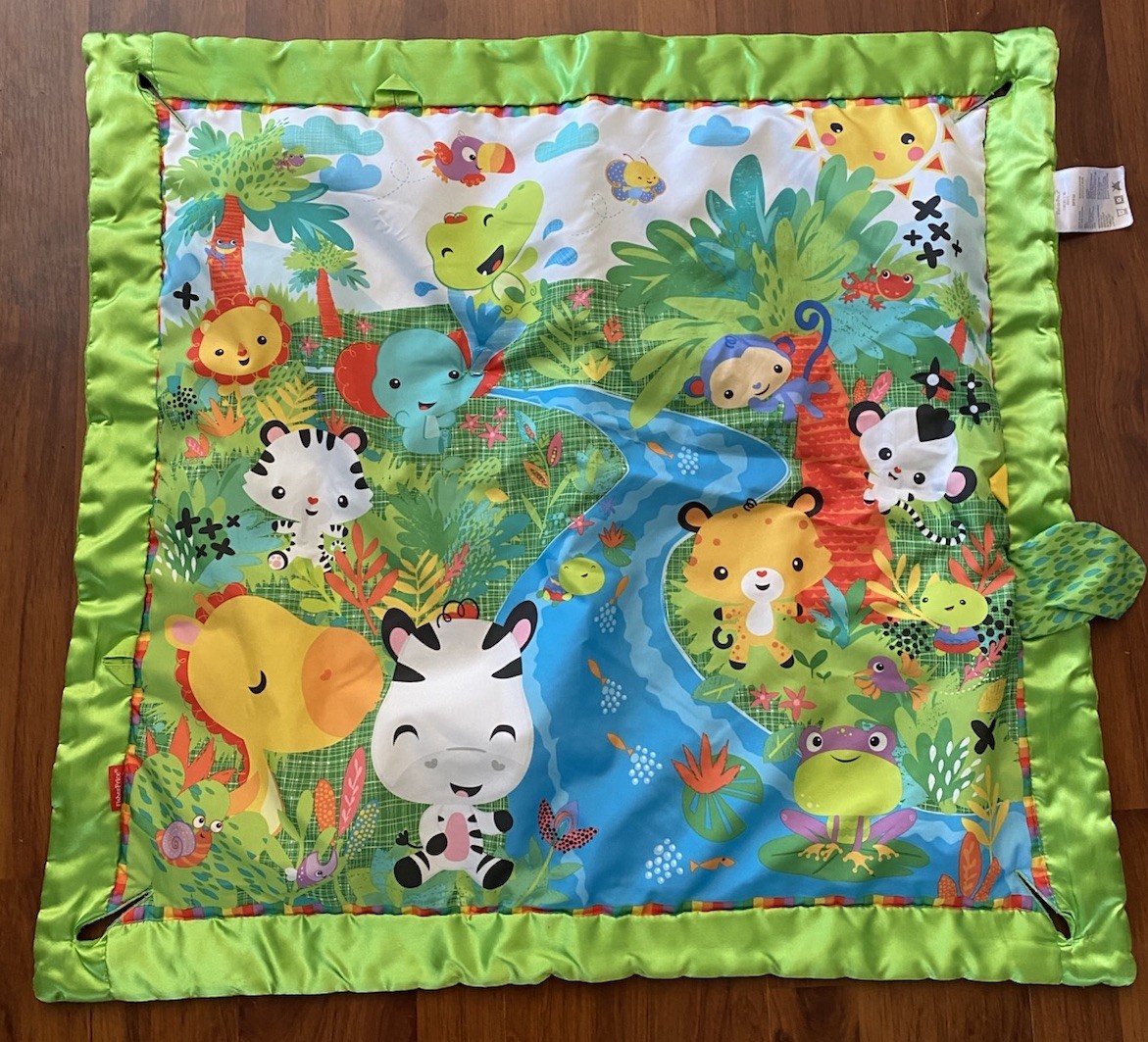 Fisher Price Rainforest Deluxe Fabric Play Mat • Replacement Part