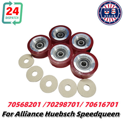 5xDryer Support Roller Bearing For Alliance Huebsch Speedqueen 70568201 w/Seal