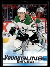 2019-20 Upper Deck Young Guns Rhett Gardner Rookie Dallas Stars #465