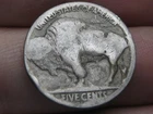 1918 D Buffalo Nickel 5 Cent Piece- Denver- Good Reverse Details