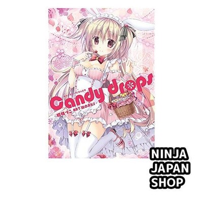 Kosaido Publishing Candy Drops 2 - Riko Hakoe ART WORKS Japanese Book USED