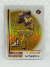 2005 Topps Pristine Legends Gold Refractor Dave Winfield #119 #’d /65 HOF