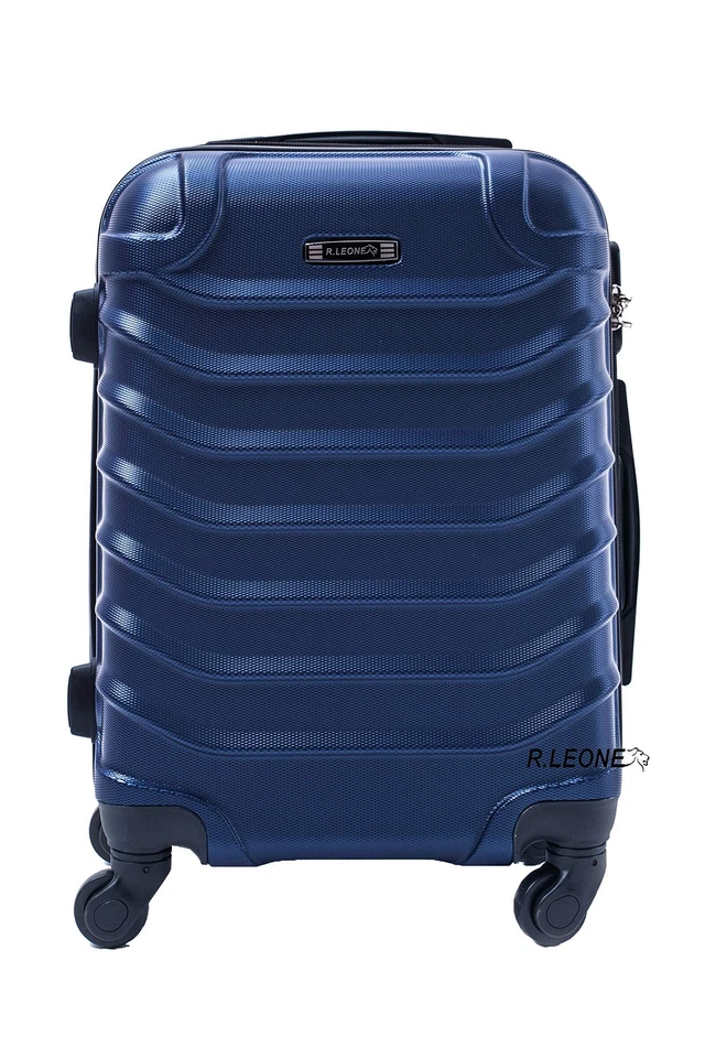 Valigia Trolley Bagaglio a mano Rigido Ultraleggero in ABS 4 Ruote Autonome - Immagine 3 di 4