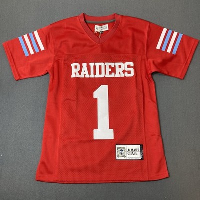 Headgear Classics Jamarr Chase Raiders High School Football Jersey XL Red 