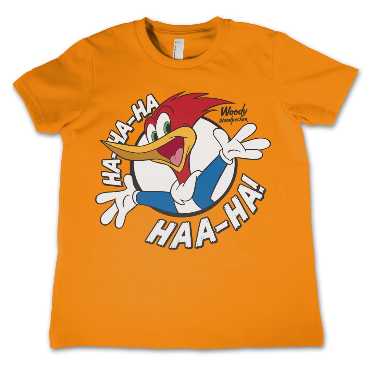Officially Licensed Woody Woodpecker HAHAHA Kids T-Shirt Age 3-12