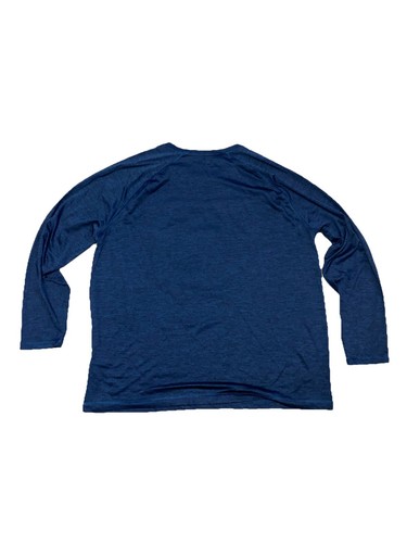 New York Yankees Long Sleeve Shirt Mens XXL Blue Bronx Bomber Fanatics MLB EUC - Picture 4 of 4