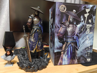 TS Studio Hua Jiang Hu Series Bu Liang Shuai 1/6 PVC Figure In Stock Bad Person