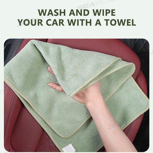 600GSM Microfiber Car Wash Drying Towel Auto Detailing Cleaning Cloth No Scratch - Picture 5 of 11