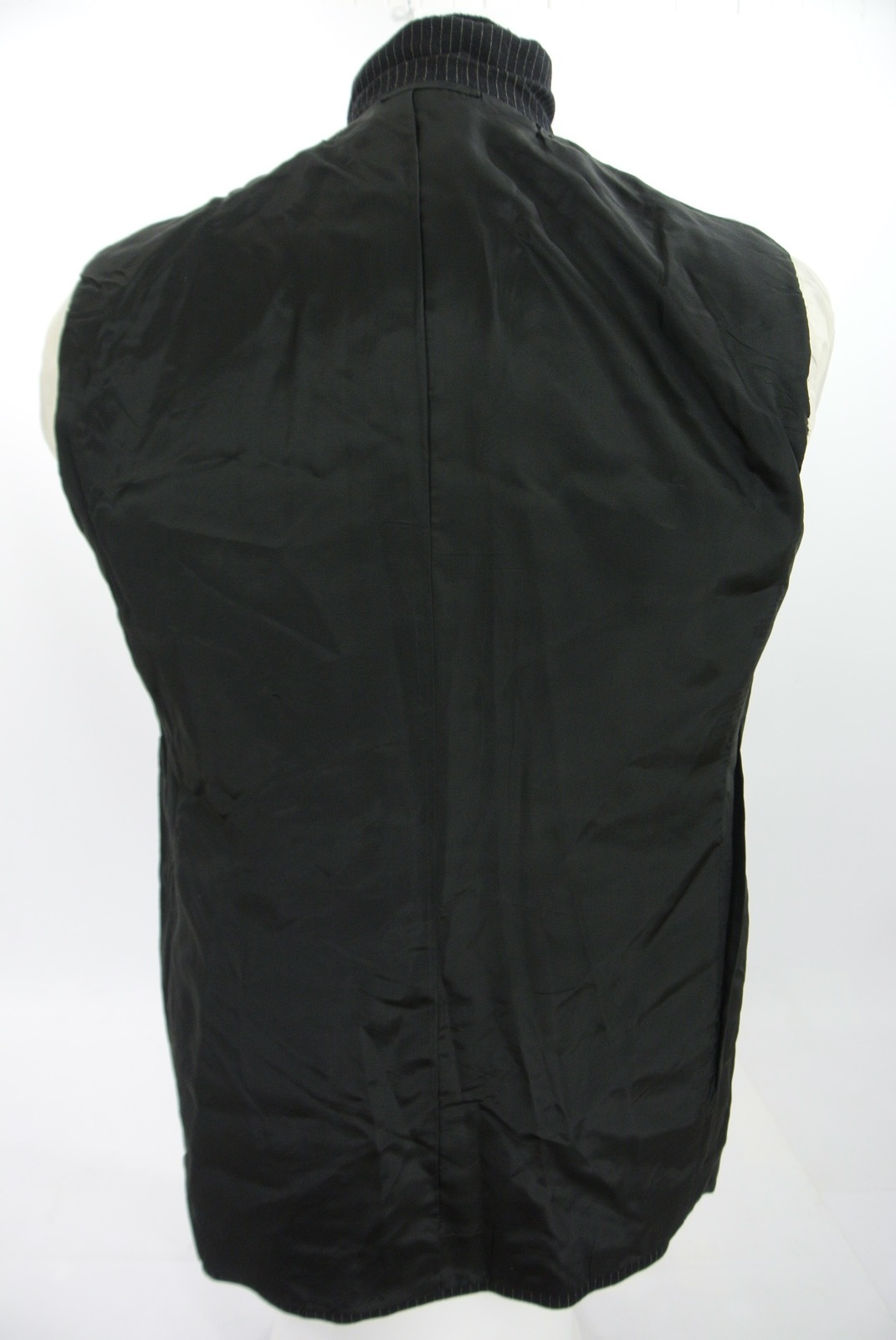 FILA Giacca tuta Strickland Sons Savile Row su misura 3 Btn cappotto sportivo grigio a righe 40 R