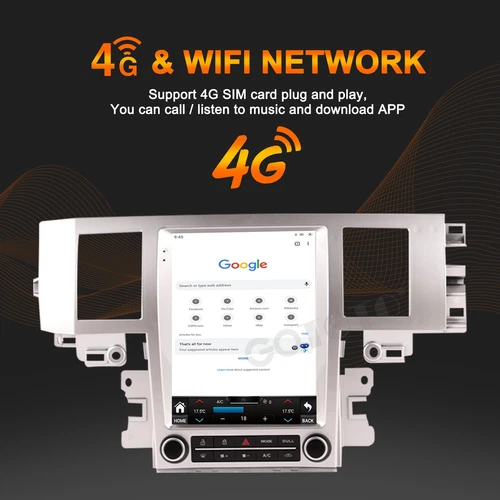 For Jaguar XF 2004-2015 Android Car Radio Tesla screen 2Din Stereo Receiver 128G - Picture 5 of 10