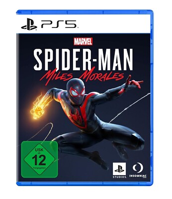 PS5 Spiderman Miles Morales NEU ohne Folie Playstation 5