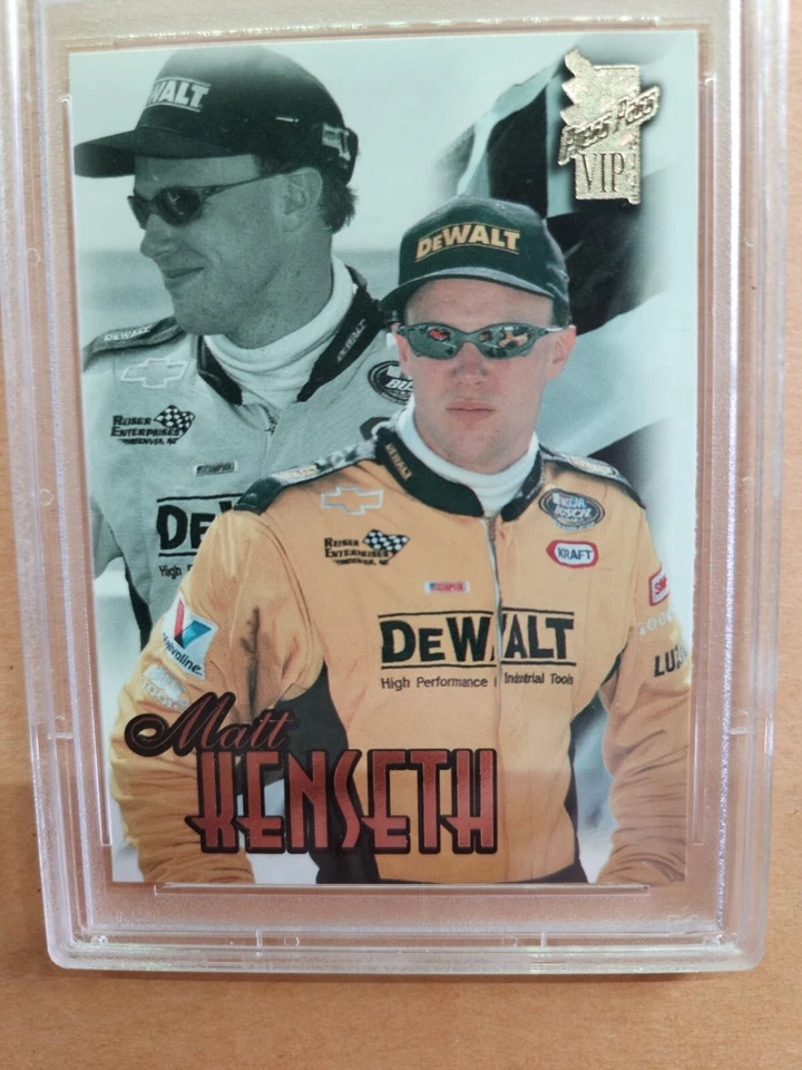 MATT KENSETH 1999 P.P. VIP #33 NASCAR CUP CHAMPION "RC" GRADED PSA 9 MINT - Image 2 of 4