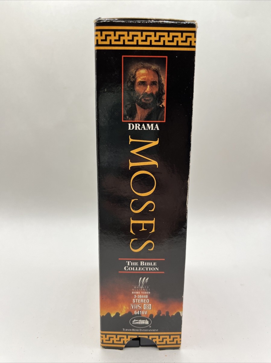 The Bible Collection - Moses VHS Movies Box Set 2 VHS Tapes