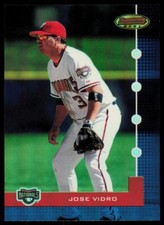 2005 Bowman's Best Blue Jose Vidro /499 Washington Nationals #1