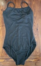 Bloch Dance Women's Camisole Leotard W/Bra, Black, Small