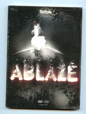 NEW Almost Ablaze DVD + Blu Ray COMBO Teton Gravity Research SKI
