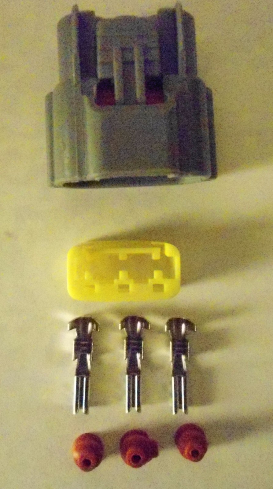 1x Connector 3way 3 pin for Nissan Ignition Coil 2244825U00 w/out