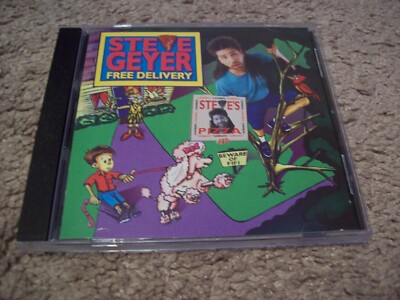 Steve Geyer - Free Delivery CD *RARE* 1992 Star Song Christian Comedy