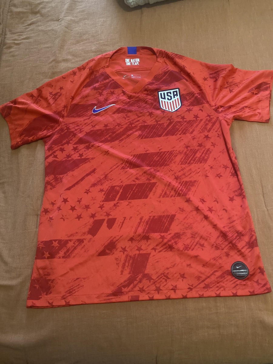 Nike Team USA Vaporknit Soccer Women Jersey Red AJ4329 688 | eBay