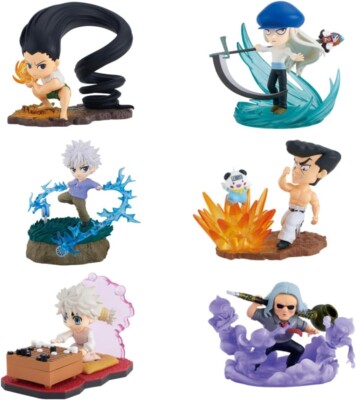 HUNTER×HUNTER　DesQ　DESKTOP HUNTER 1 Amazon.com: Re-ment-Hunter x Hunter-Desktop Hunter Trading