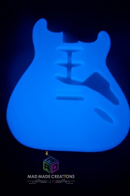 Strat SSS Style Guitar Body - Custom Guitar Body - One Piece 3D printed