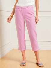  Talbots Perfect Skimmers - Sunshine Seersucker - Size 8 - Released 2023