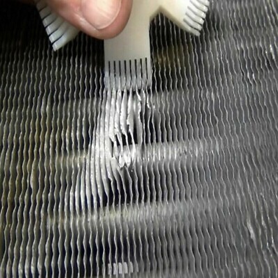 New Chic Heat Dissipating Fin Comb Cleaning A/C Condenser Coils Brush Condens$8 - Picture 7 of 12