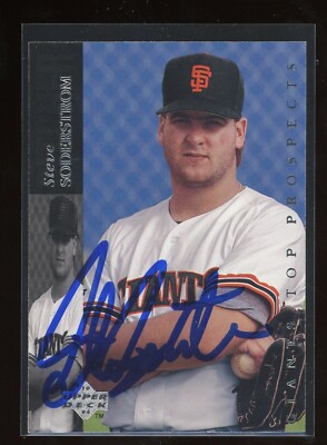 Stephen Soderstrom 1993 Upper Deck STEVE SODERSTROM Signed Card autograph auto GIANTS | eBay