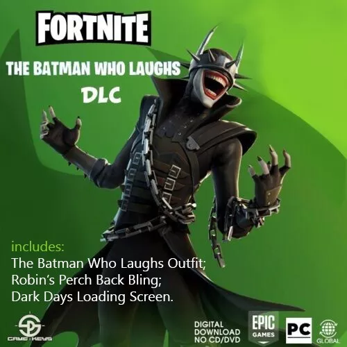 Fortnite - The Batman Who Laughs Outfit (DLC) Epic Games - PC - PentaKill  Store - Gift Card e Games