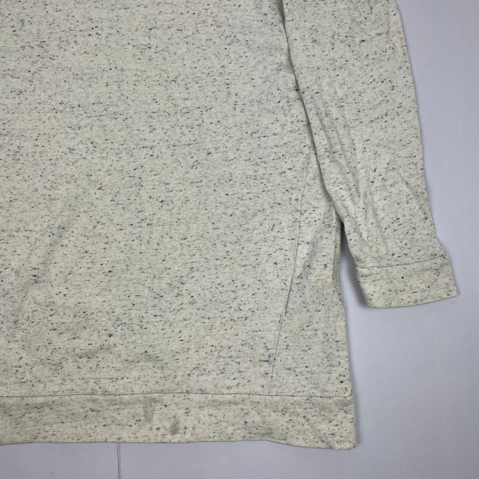 Sudadera Gris Medio Brillante y Desvanecido Mujer Suéter Detalle Cremallera Trasera Foto 3 de 4