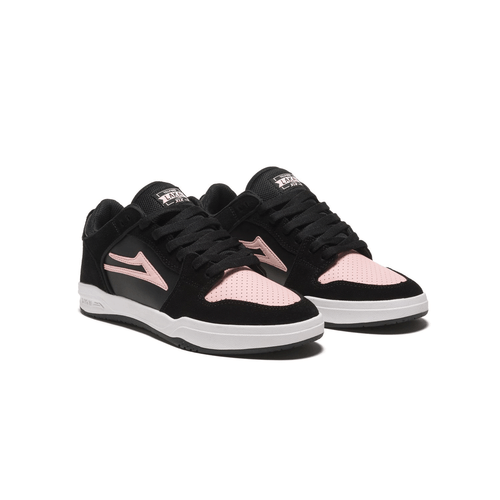 Lakai - Telford Low Shoes - Black/Pink SALE - Picture 2 of 6