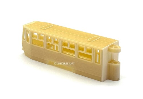 Nn3/Nm Scale BVG Tatra KT4D Streetcar Kit German Tramway Trolley 6.5 mm Gauge - Picture 12 of 16