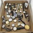 Vintage Men’s & Ladies Estate Junk Watch Lot Quartz Watches - SOLD AS IS