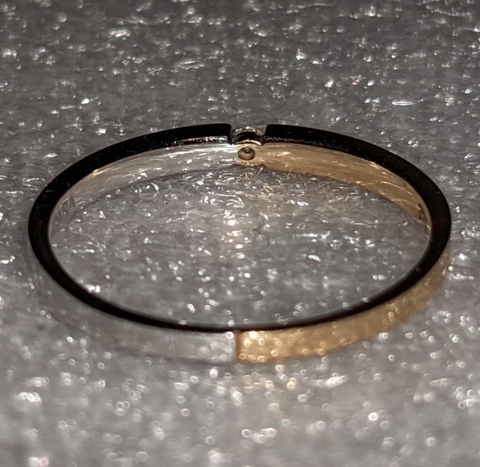 MARKEN SOLITÄRRING MONCARA BRILLANT DIAMANT LUPENREIN 375 GOLD 53 VERLOBUNG EHE - Bild 4 von 4