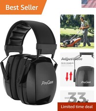 Noise Cancelling Ear Muffs SNR 33dB, Ear Hearing Protection Headphones for Ad...