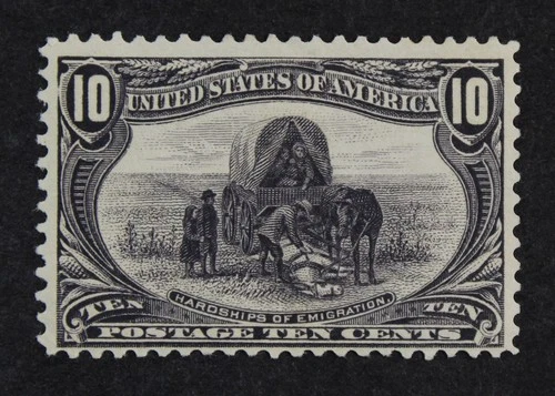 CKStamps: US Stamps Collection Scott#290 10c Mint H OG CV$140