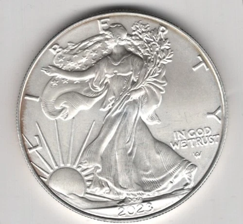 2023 W WALKING LIBERTY AMERICAN EAGLE .999 FINE SILVER DOLLAR COIN 1oz. $1 USA