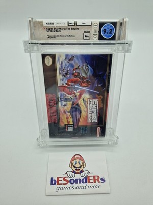 Super Star Wars The Empire Strikes Back - WATA 9.2 A+ SEALED - Nintendo SNES VGA
