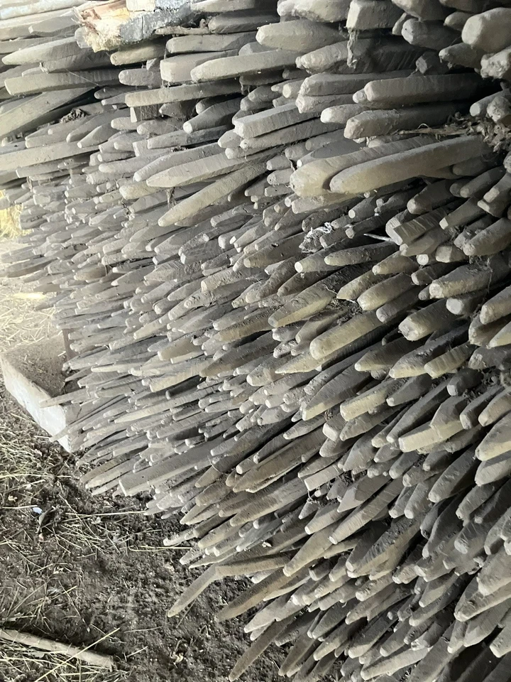 Primitive Antique Tobacco Sticks from Kentucky Farms - Image 2 of 3