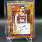 25-26 Topps Chrome Update Gold/orange Lava Auto 27/35 Tyrese Proctor Cavs