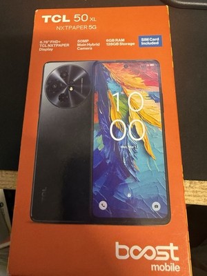 Boost Mobile TCL 50 XL (50XL NXTPAPER 5G 6GB 128GB Prepaid Phone,   to Boost  