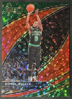2019-20 Select Courtside Red Fast Break Disco Kemba Walker 33/49 #289 Celtics