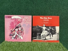 My Fair Lady Original  & West Side Story Soundtracks Vinyl LP Record Lot