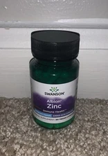 Swanson Albion Zinc 30 mg 90 Vegan Caps