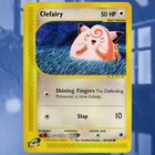 Clefairy #101/165 Expedition Base Set E-Reader Pokemon Card ☆Near-Mint See Pics²