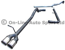 VW Golf Mk4 1.9 TDi Silencer Delete Exhaust System & Decat - Twin 3" Tips