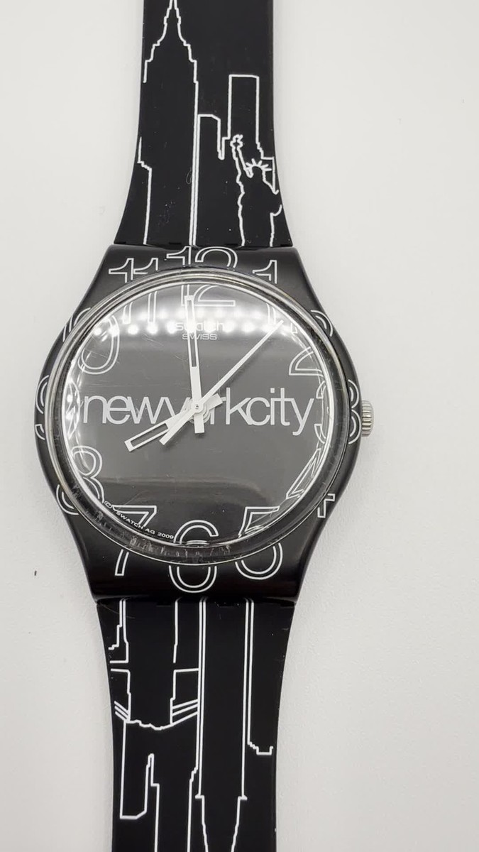 Swatch Lines in the Sky GZ209 New York City Special Edition 2009