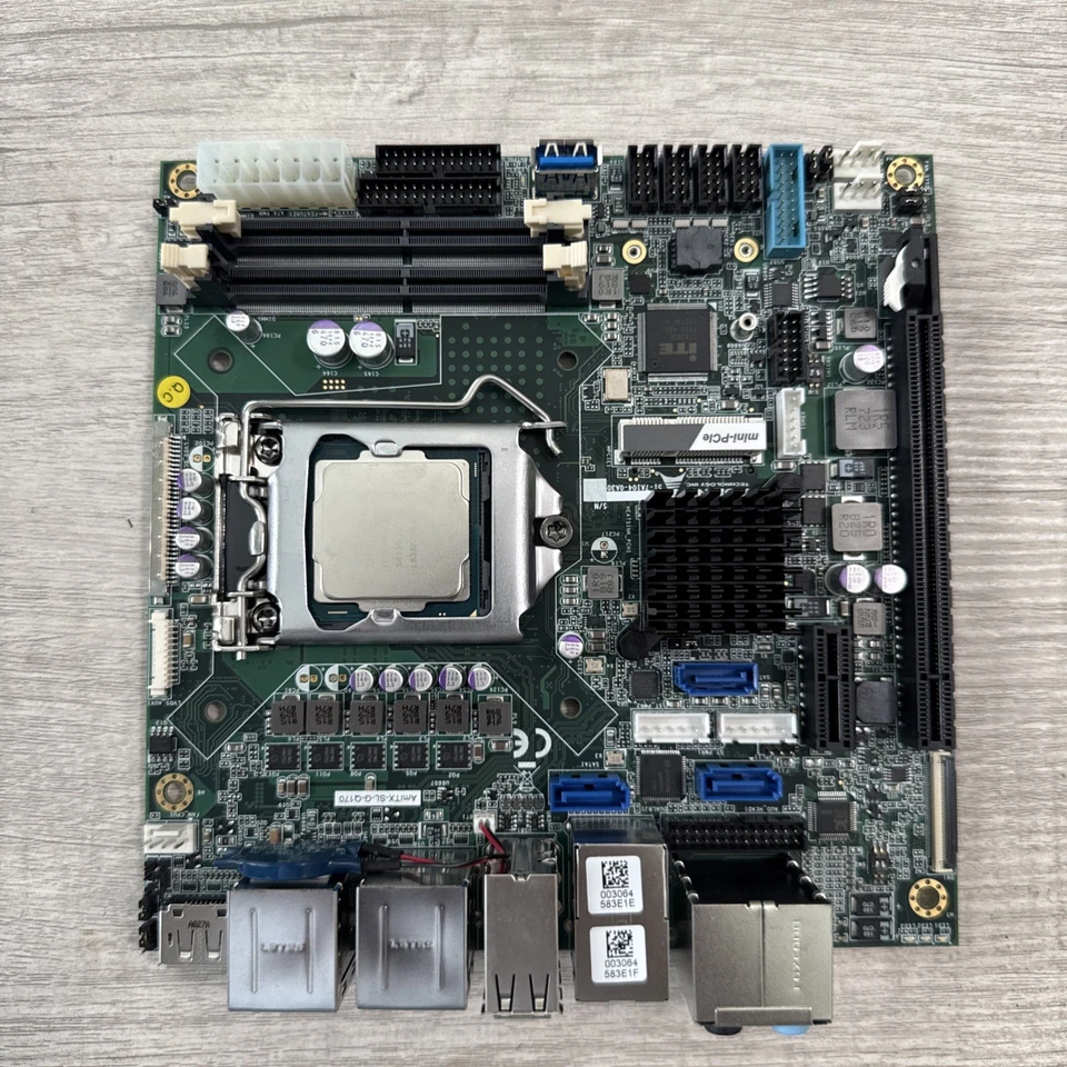 Mini-itx Amitx-sl-g-q170 para Intel 6ta/7ma generación Core i7 con chipset Q170 Foto 4 de 4
