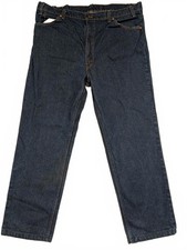 Levi's 509 Straight Leg Denim Vintage Zip Fly USA Made Heavyweight Mens 42x32